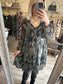 Robe CANNES léopard kaki