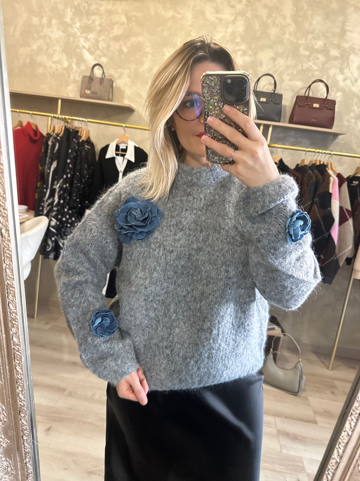 Pull FLEURS JEANS