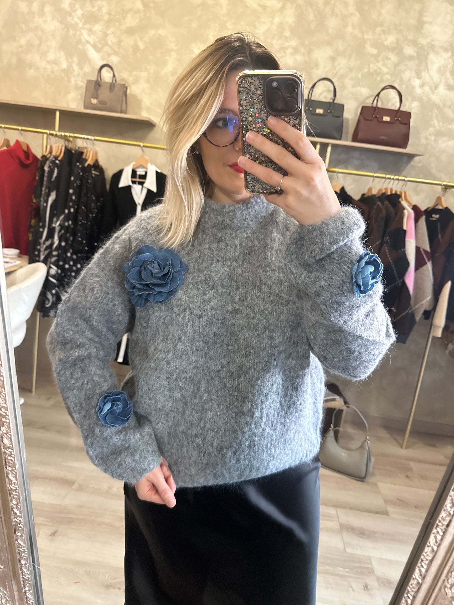 Pull FLEURS JEANS