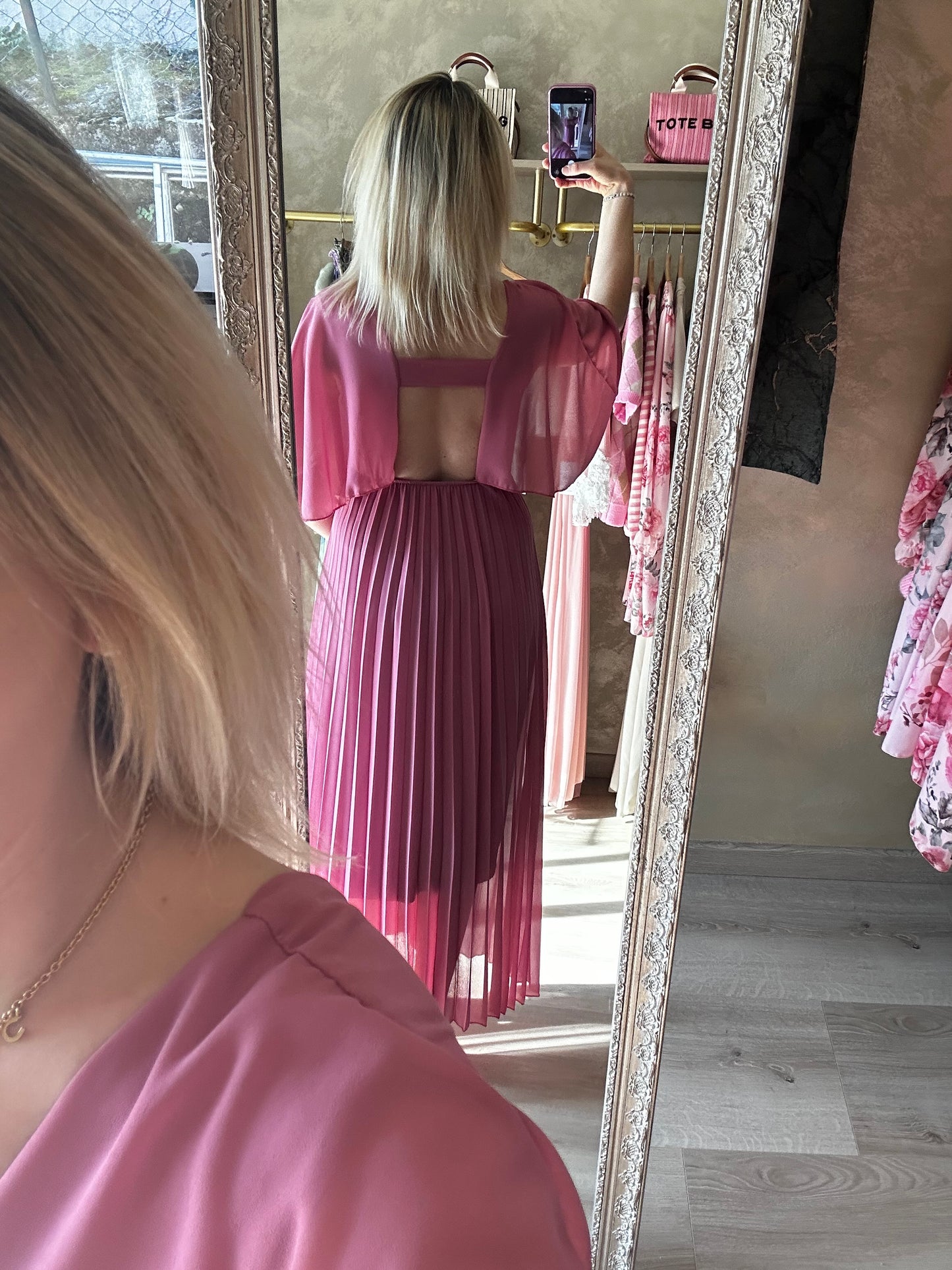 Robe SANARY framboise 🩷