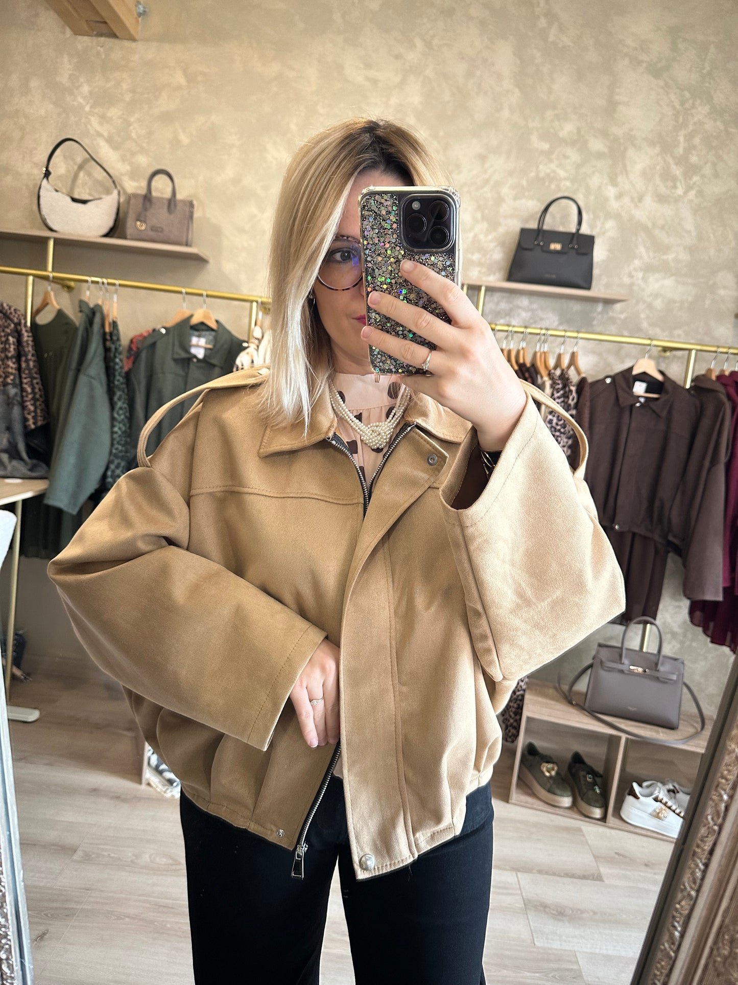 Blouson NEW-YORK beige