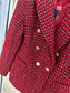 Blazer PARIS tweed rouge