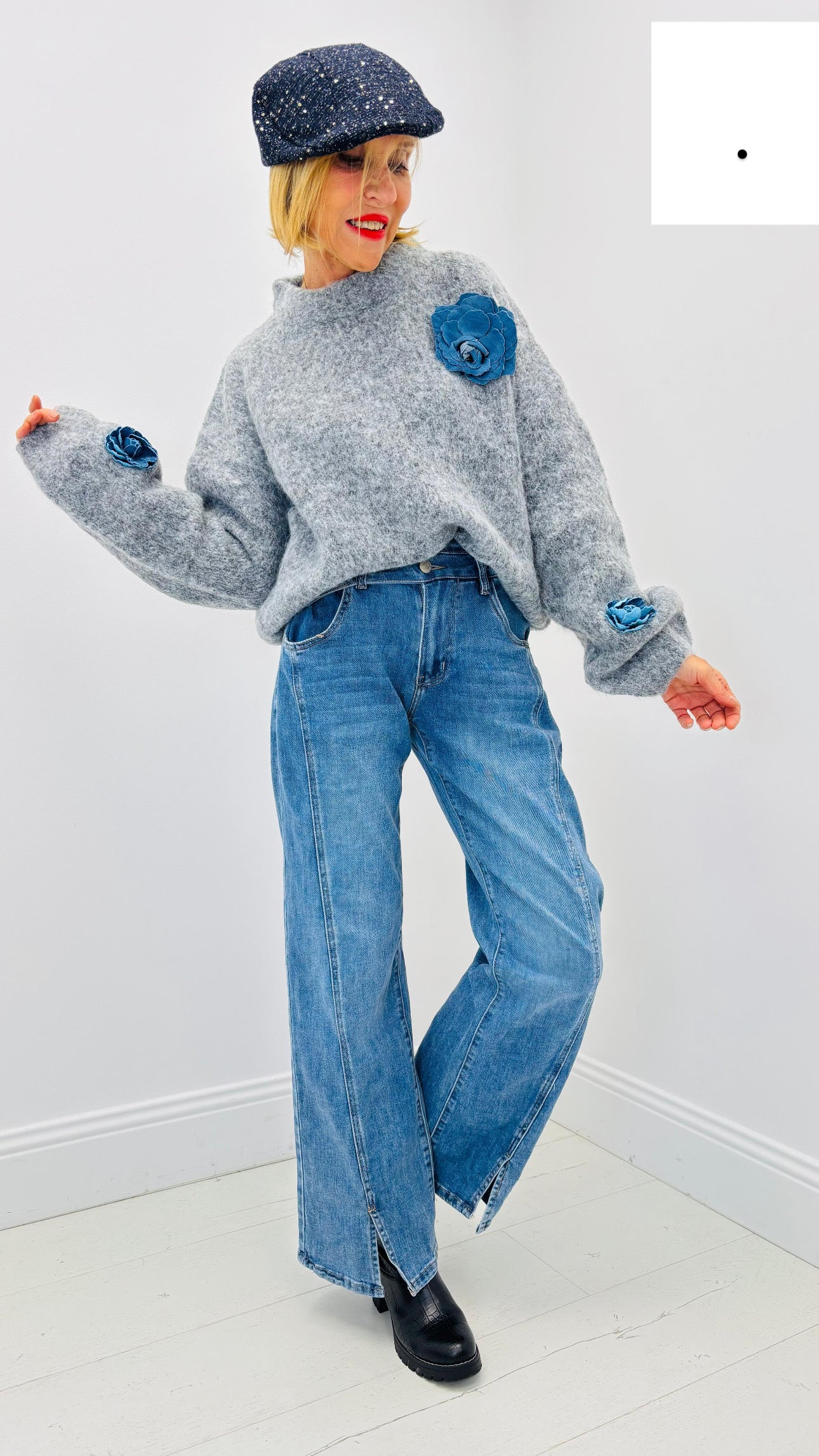 Pull FLEURS JEANS