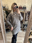 Robe pull LÉOPARD