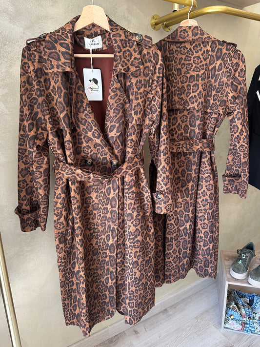 Trench MADRID léopard