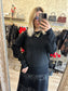 Pull STRASS noir