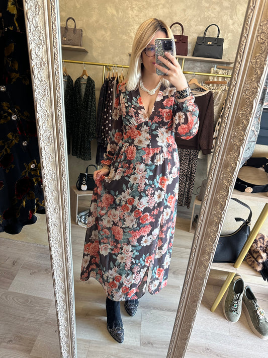 Robe PÉTRA fleurie