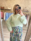 Pull BIJOUX vert pastel