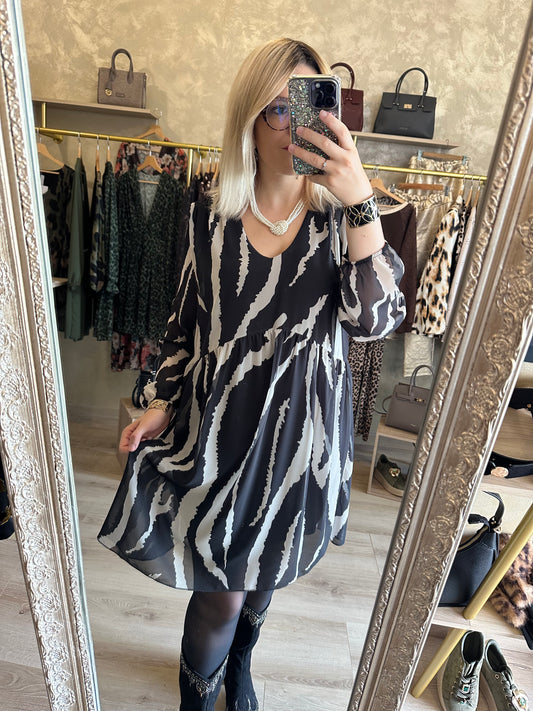 Robe CANNES zèbre