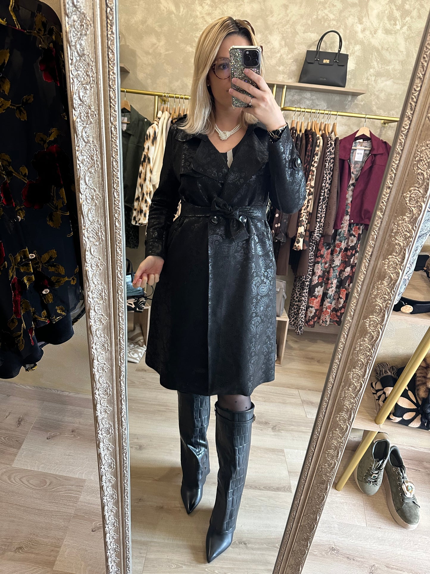 Trench VERSAILLES noir