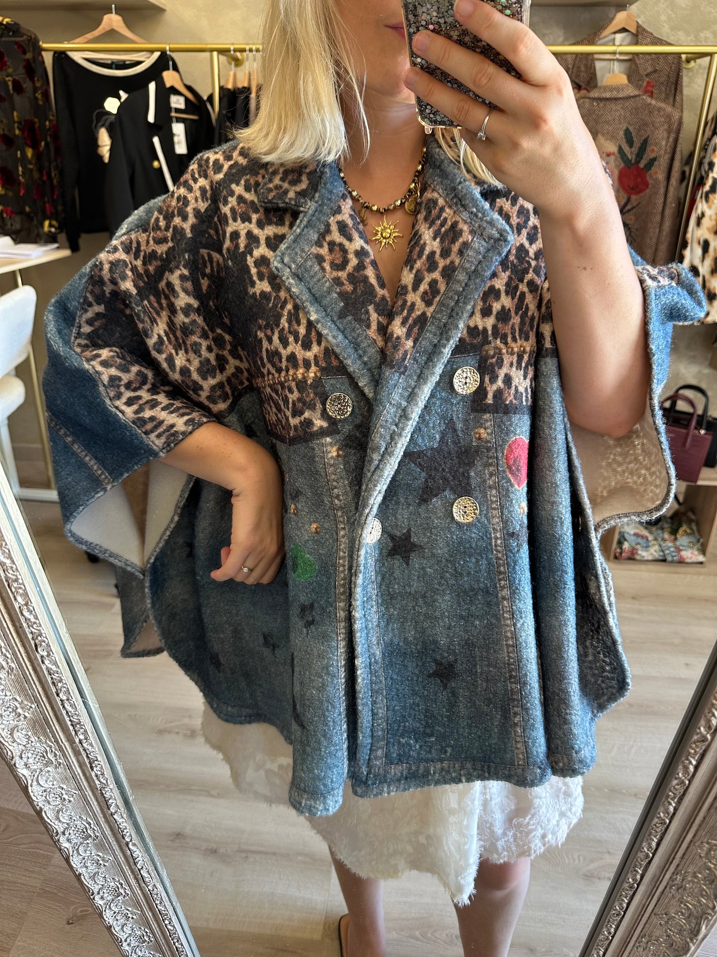 Veste cape DELHI
