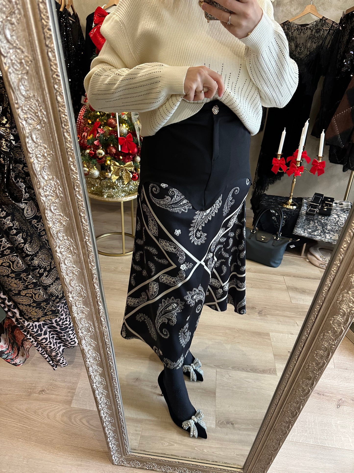 Jupe chic motifs BANDANA