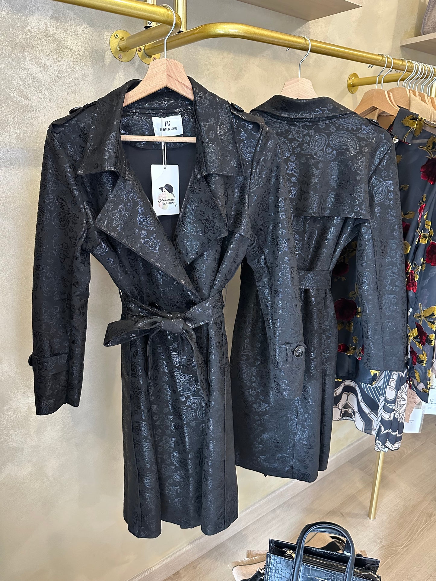 Trench VERSAILLES noir