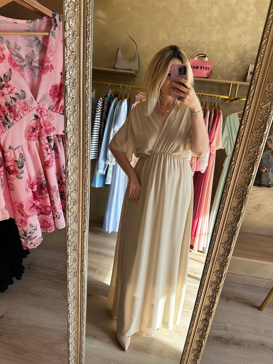 Robe MENTON beige 🤍
