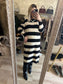 Robe pull RAYURES