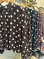 Blouse POIS chocolat