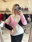 Pull BURLINGTON jacquard rose