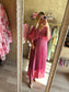 Robe SANARY framboise 🩷