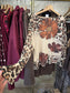 Haut lurex léopard