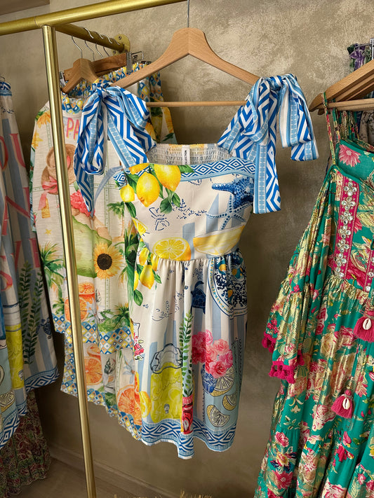 Top ou robe courte CITRON 🍋