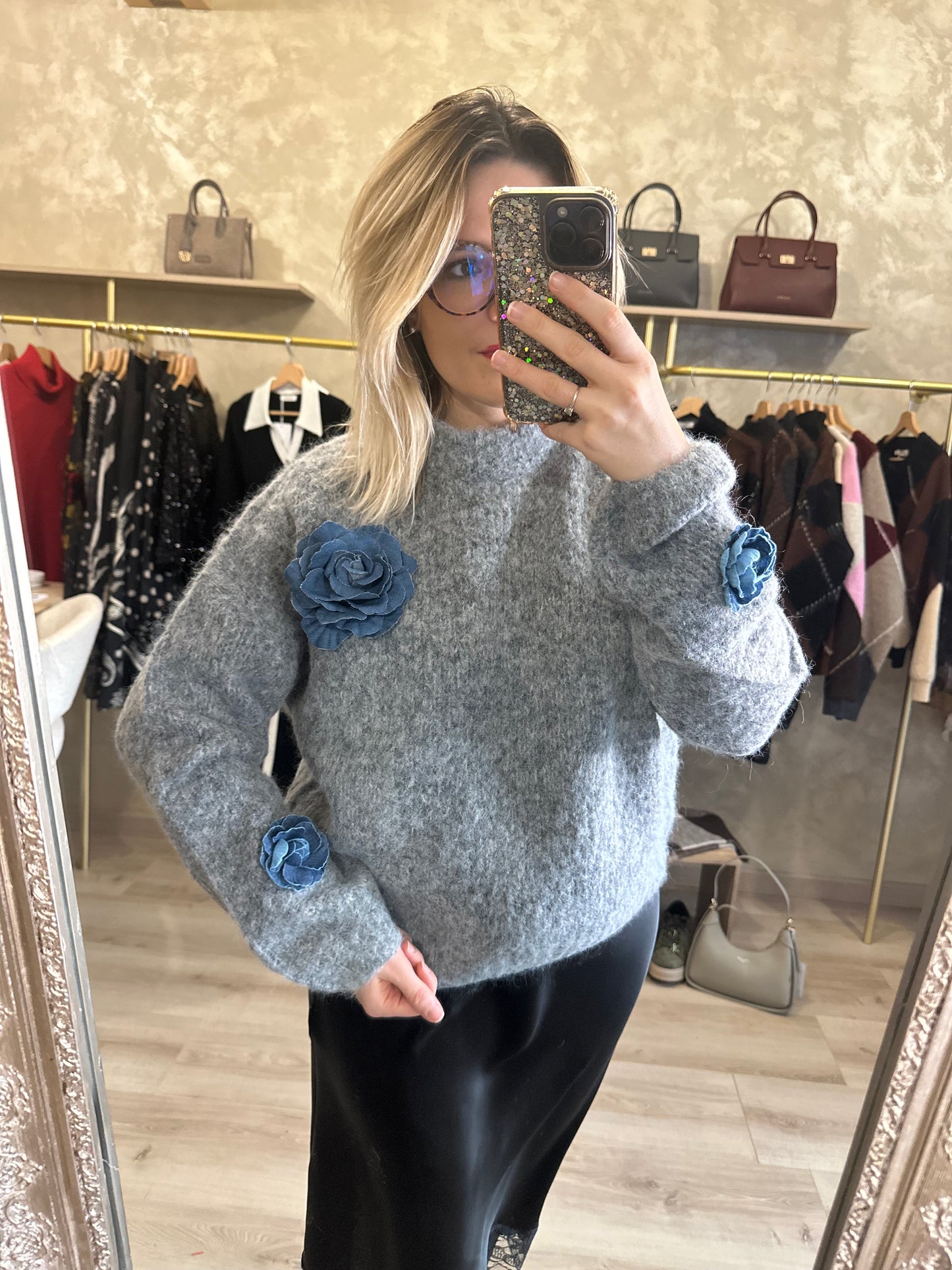 Pull FLEURS JEANS