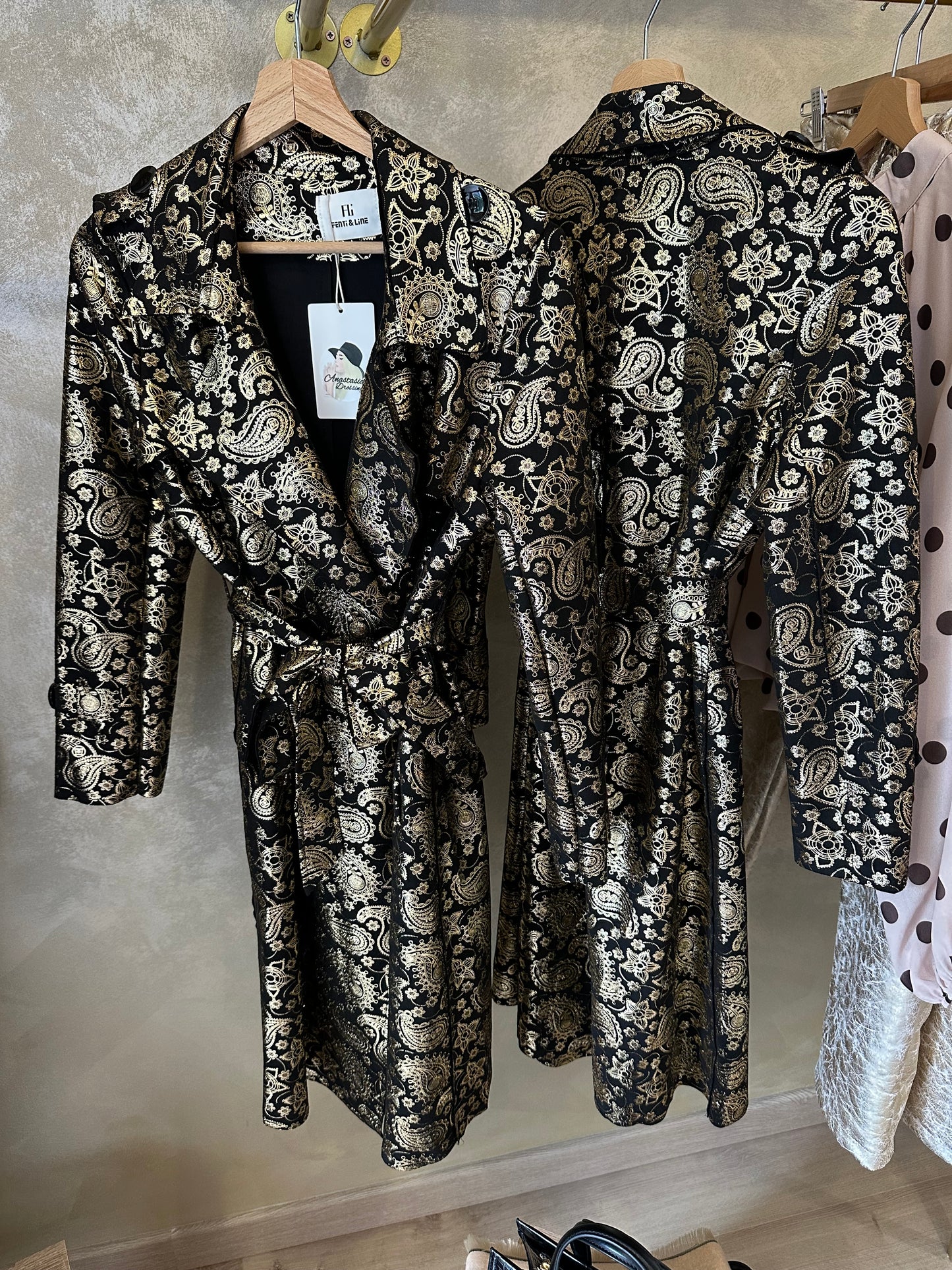 Trench VERSAILLES doré