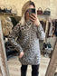 Robe pull LÉOPARD