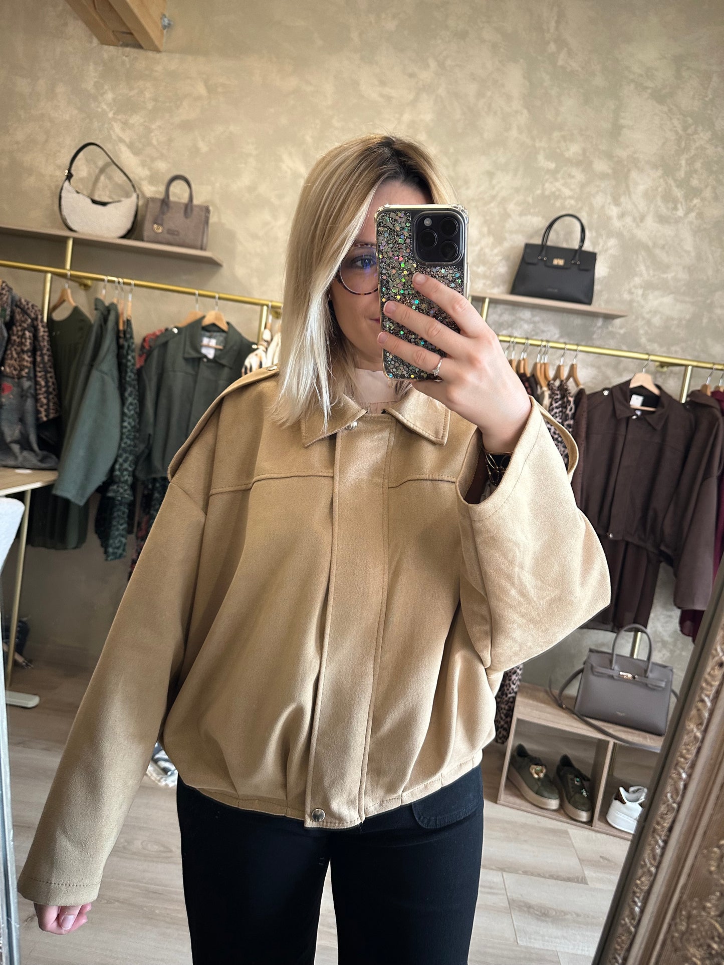 Blouson NEW-YORK beige