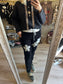 Pantalon VELOURS noir