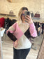 Pull BURLINGTON jacquard rose
