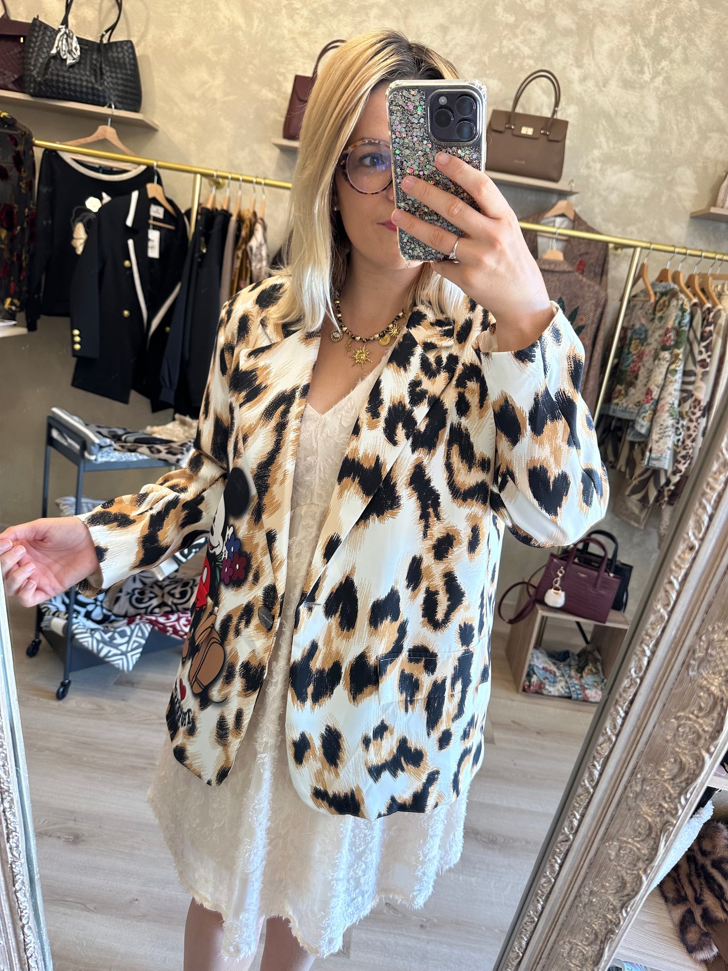 Blazer MICKEY léopard