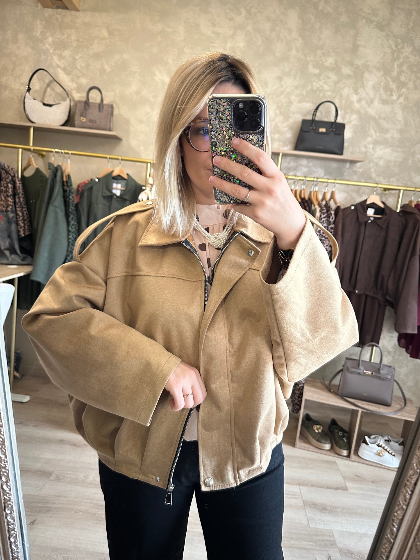 Blouson NEW-YORK beige