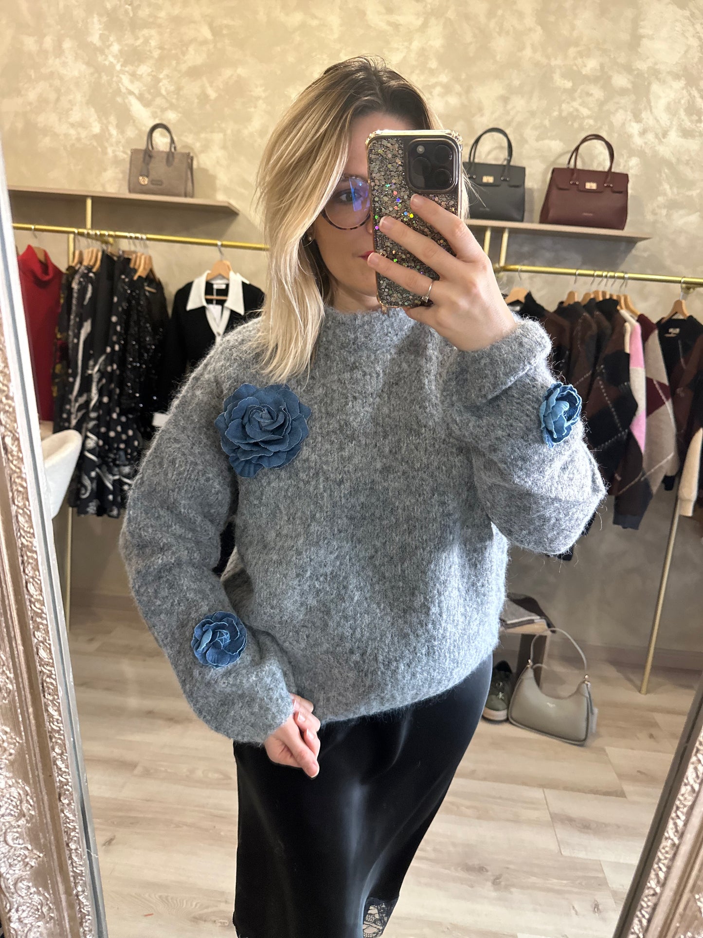 Pull FLEURS JEANS