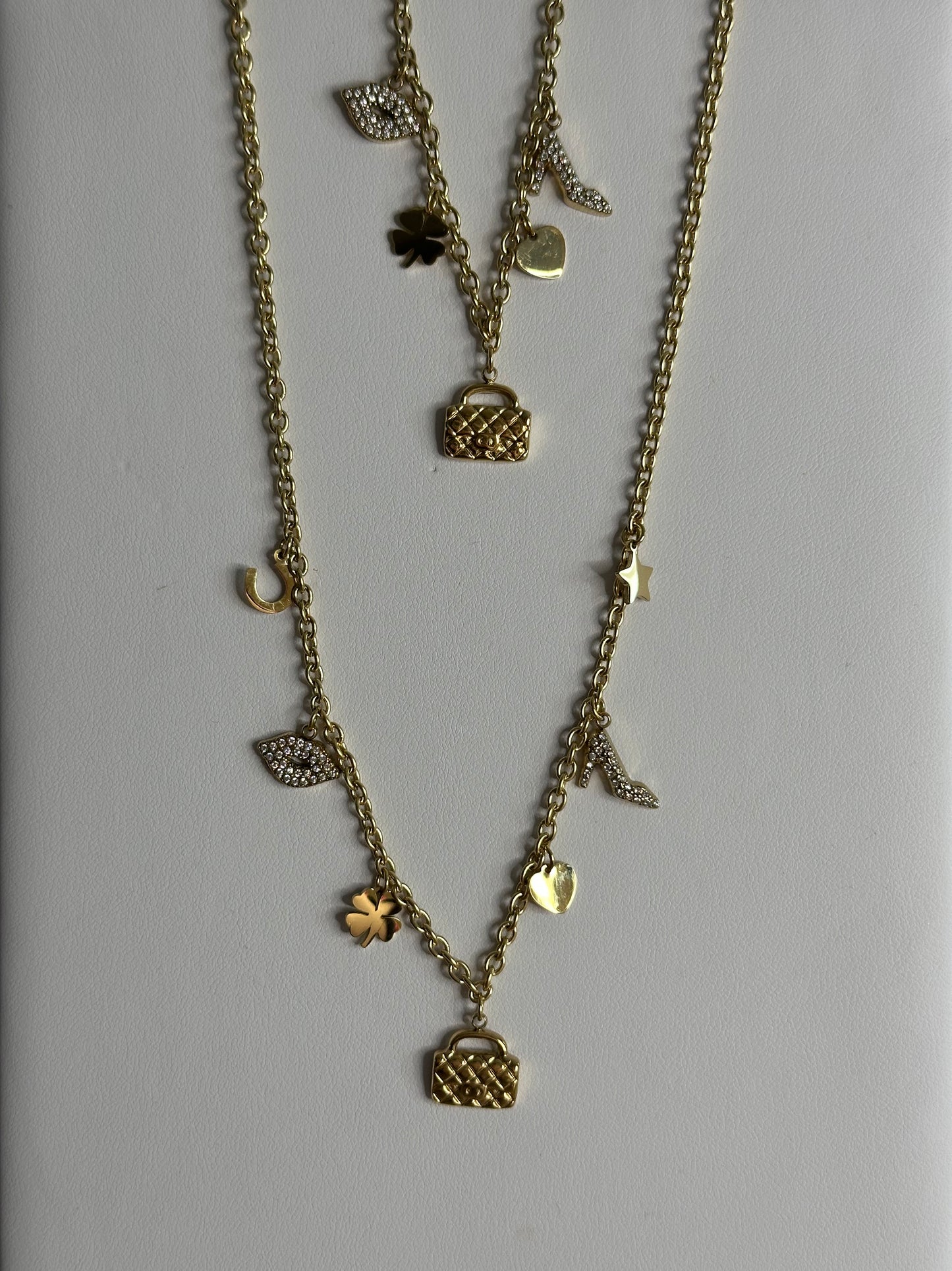 Collier et/ou bracelet FASHION doré