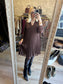 Robe CONSTANCE chocolat