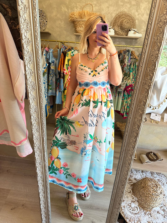 Robe PARADISE 🍋 (en lin)