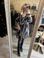 Robe CANNES zèbre