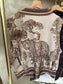 Veste sans manches TUILERIES Toile de Jouy camel
