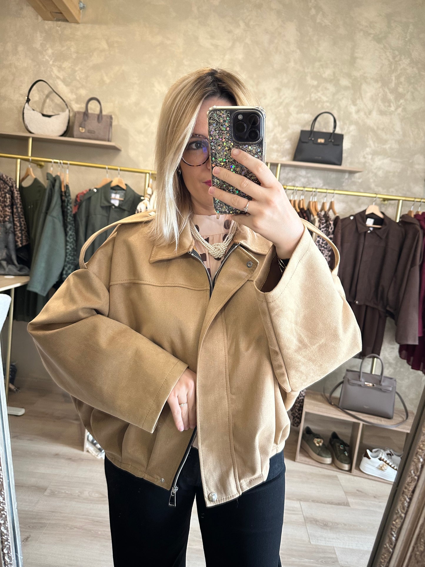 Blouson NEW-YORK beige