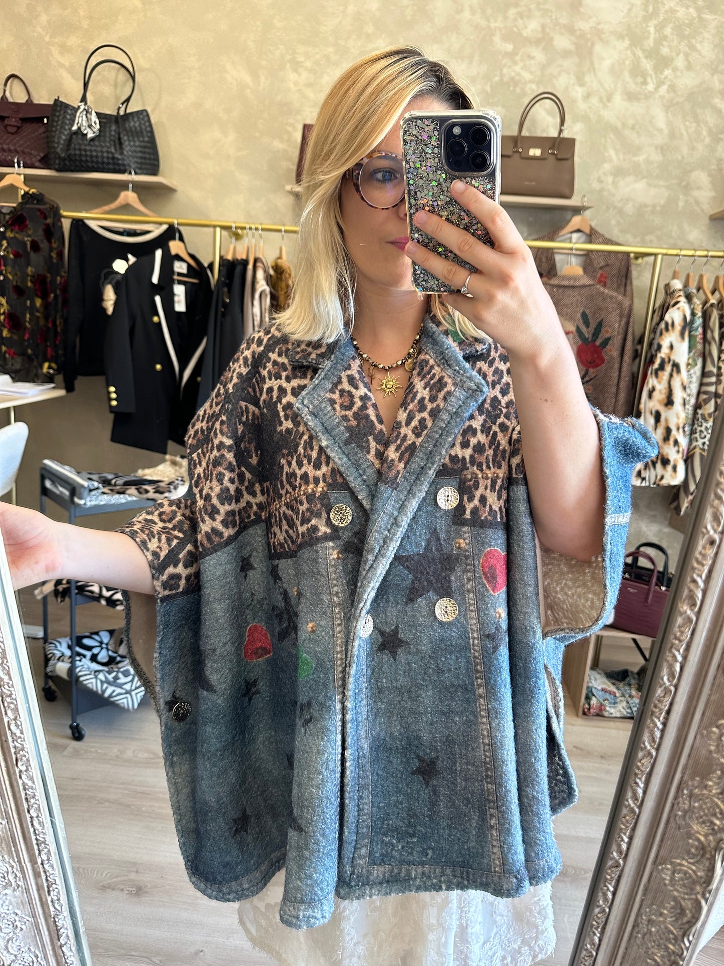 Veste cape DELHI