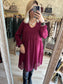 Robe CANNES bordeaux