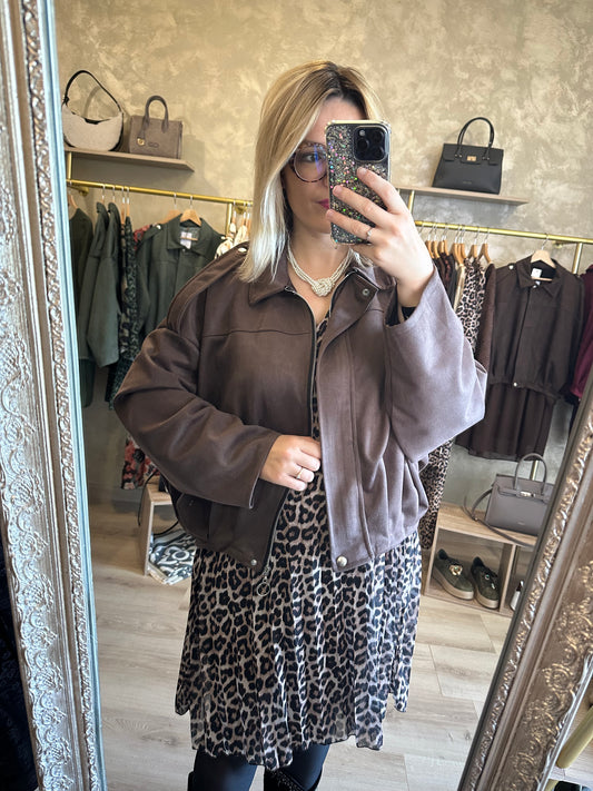 Blouson NEW-YORK chocolat