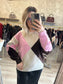 Pull BURLINGTON jacquard rose