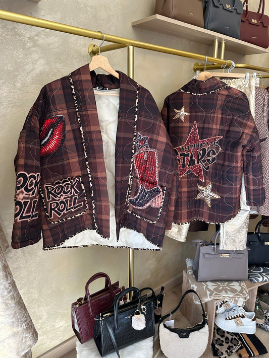 Veste matelassé STARS