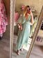 Robe SANARY vert pastel 💚