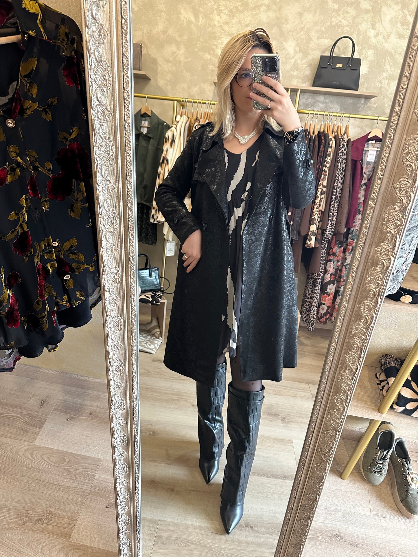 Trench VERSAILLES noir