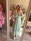 Robe SANARY vert pastel 💚