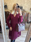 Robe CONSTANCE prune