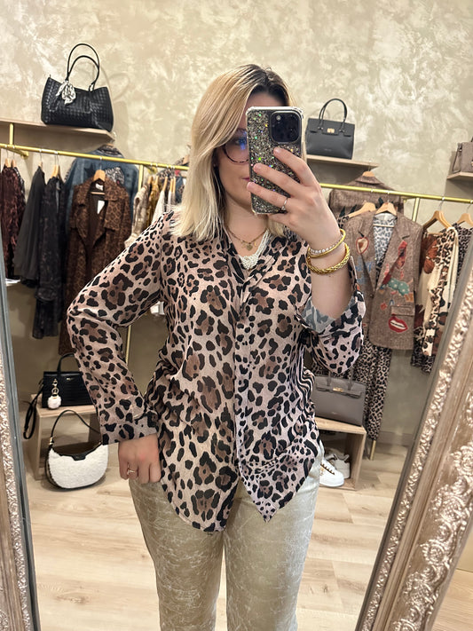 Chemisier LÉOPARD