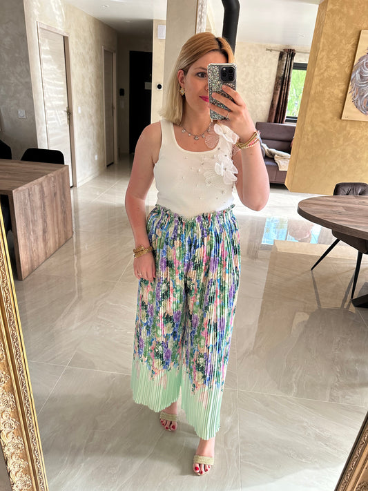 Pantalon MAGNOLIA vert